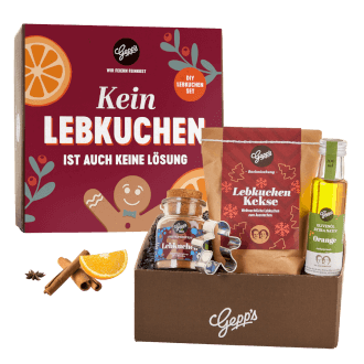 Präsentkorb Kein Lebkuchen ist auch keine Lösung