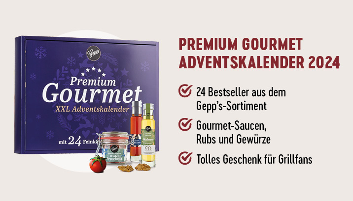 Gepp's Feinkost Adventskalender Premium Gourmet