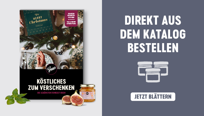 Bestellen Sie direkt aus unserem Feinkost Katalog