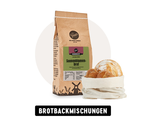 Brotbackmischungen bei Gepp's