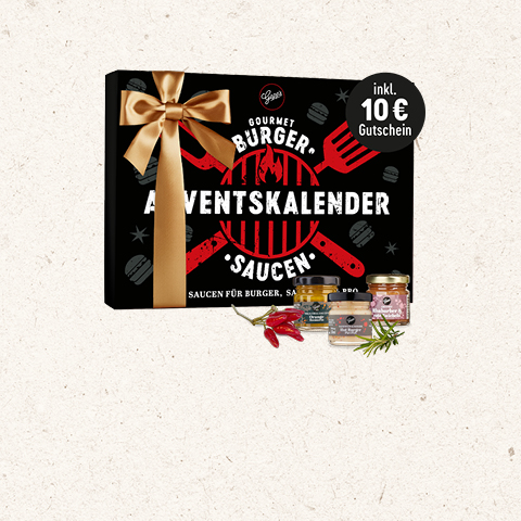 Burger Saucen Adventskalender